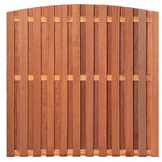 Tuinscherm Groningen hardhout 180x180 cm toog Tuinscherm Groningen hardhout 180x180 cm toog
